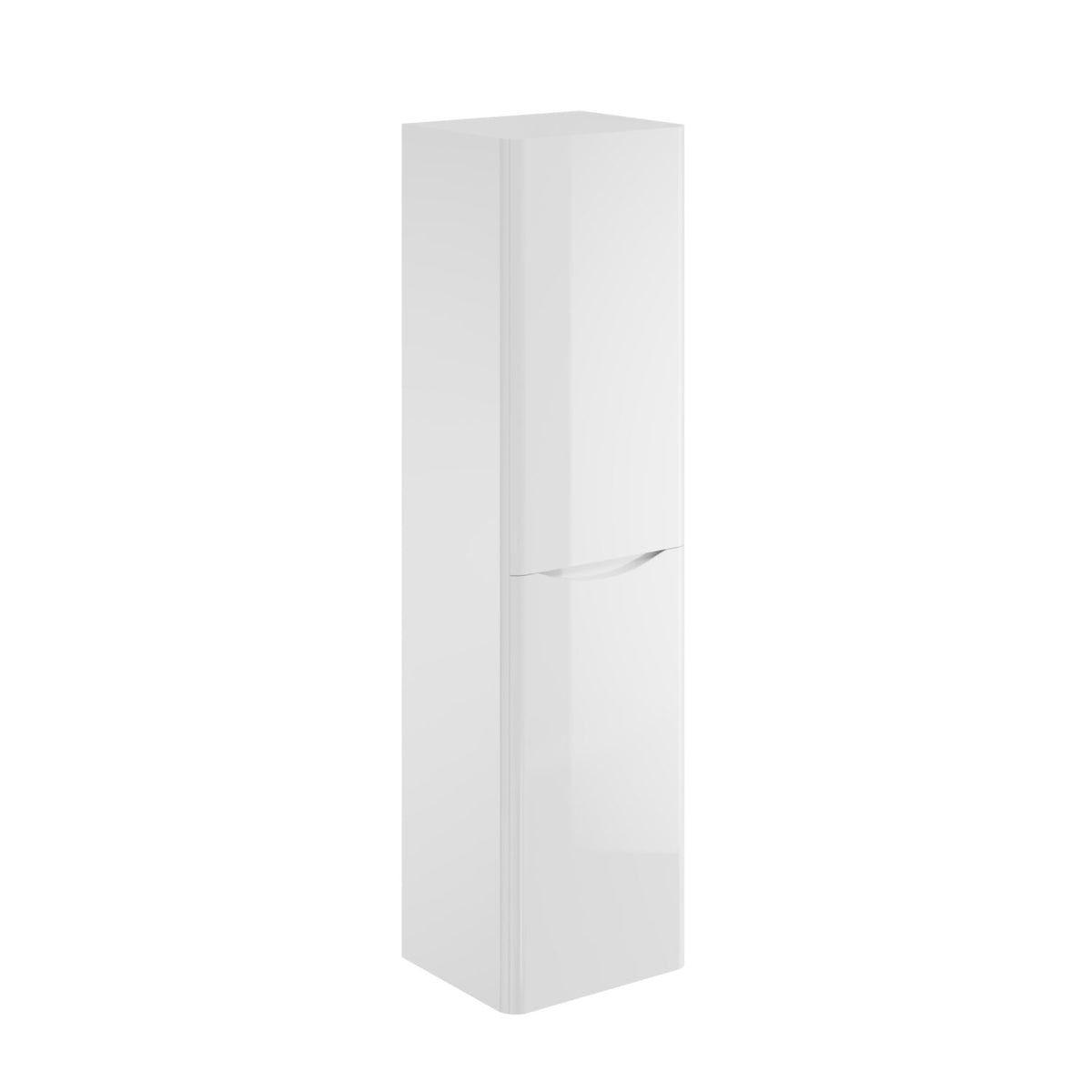 Alassio 1500mm Tall Boy - Gloss White