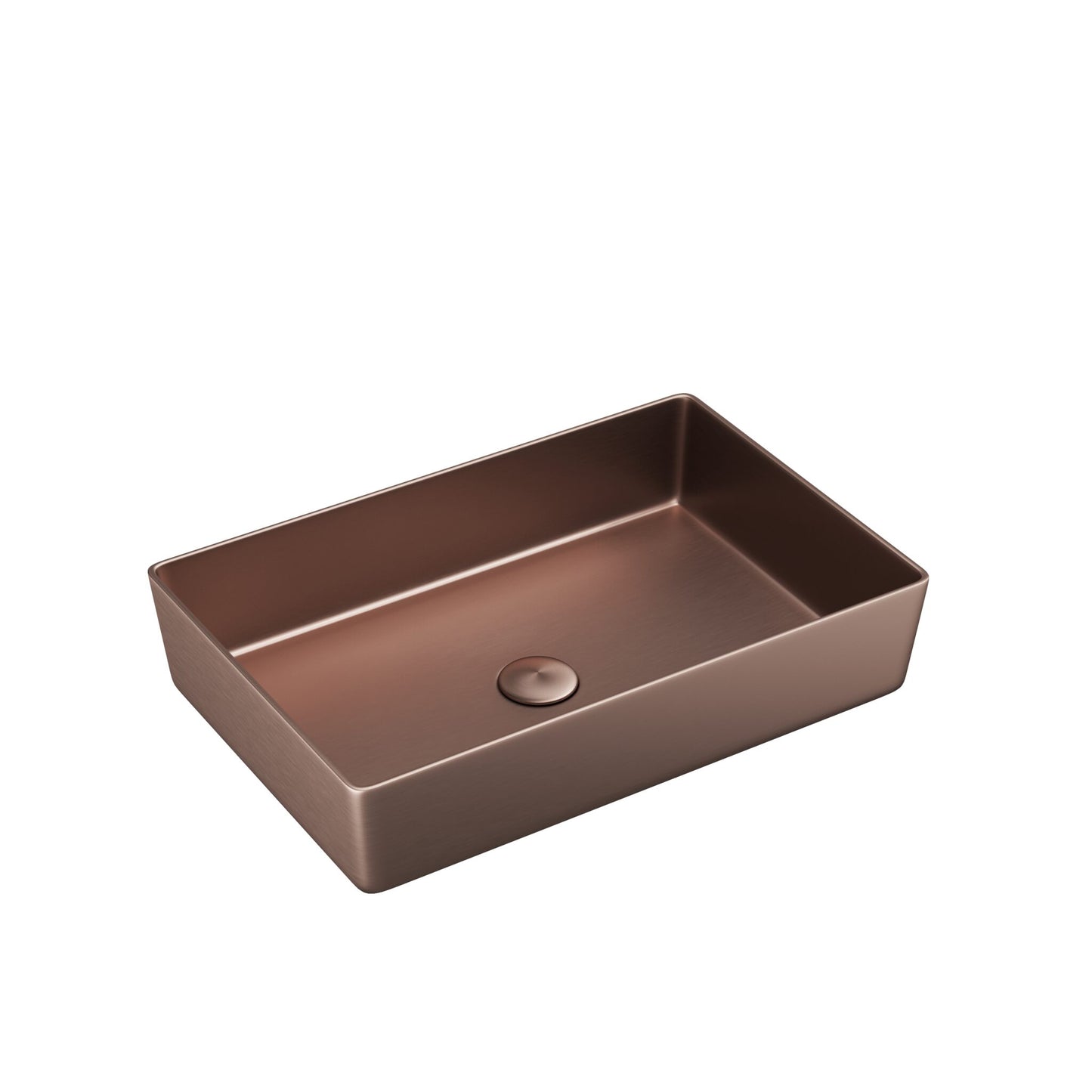 Pinnacle Stainless Steel Countertop Basin - Brushed Bronze