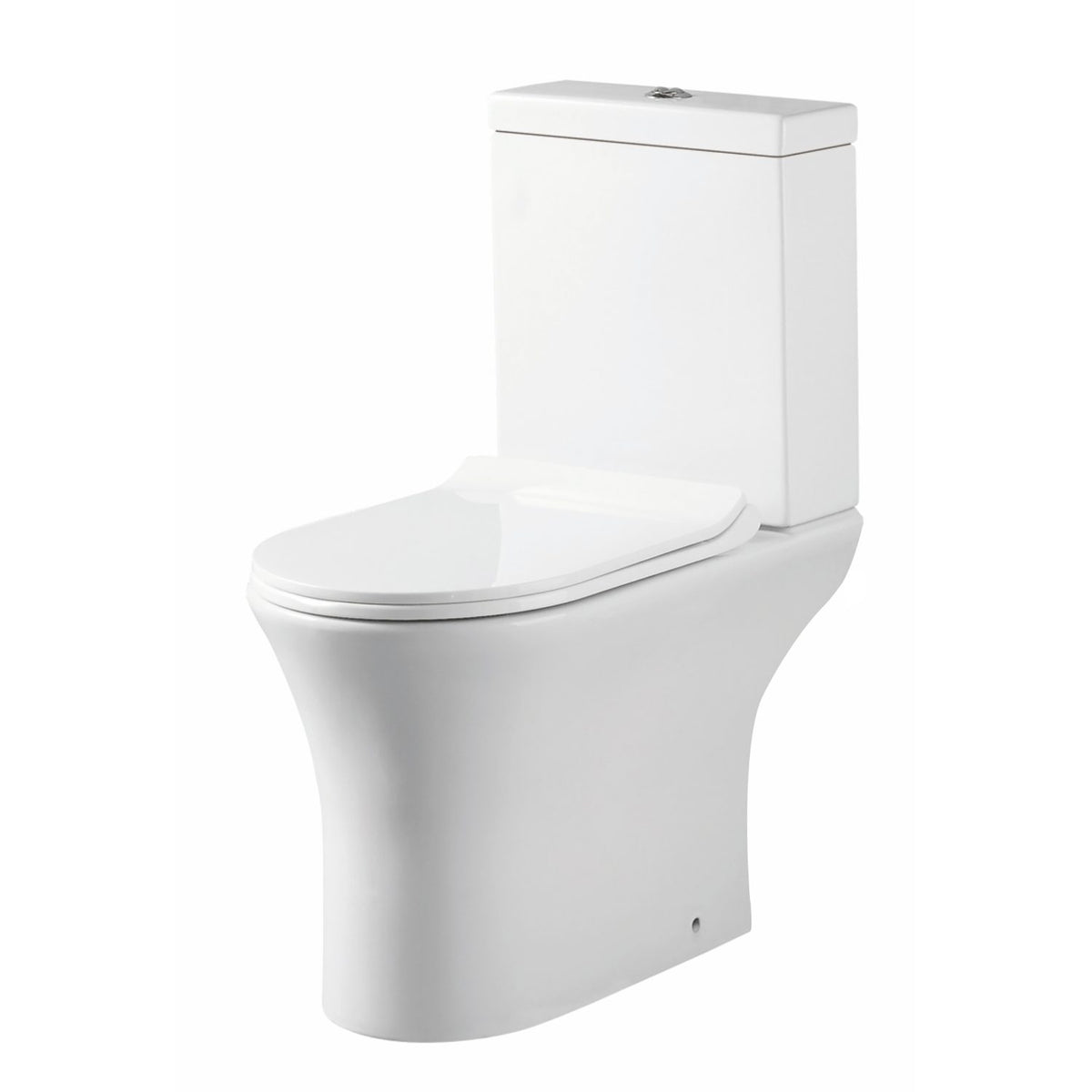Ferrara Open Back Toilet - Pan, Cistern & Seat