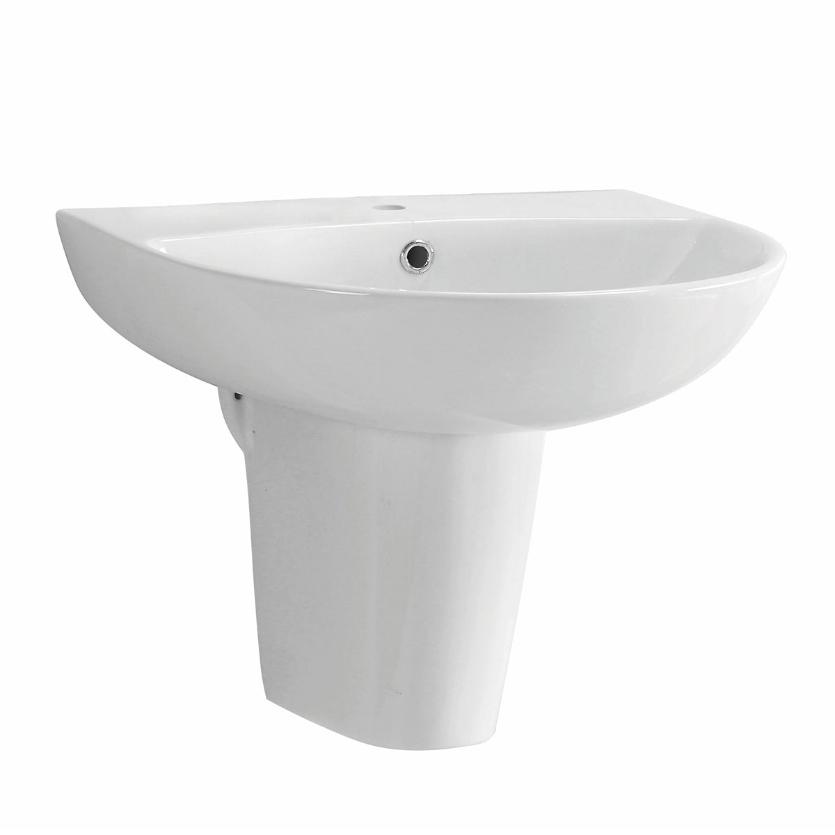 Ferrara Basin & Full Pedestal - 550mm Basin
