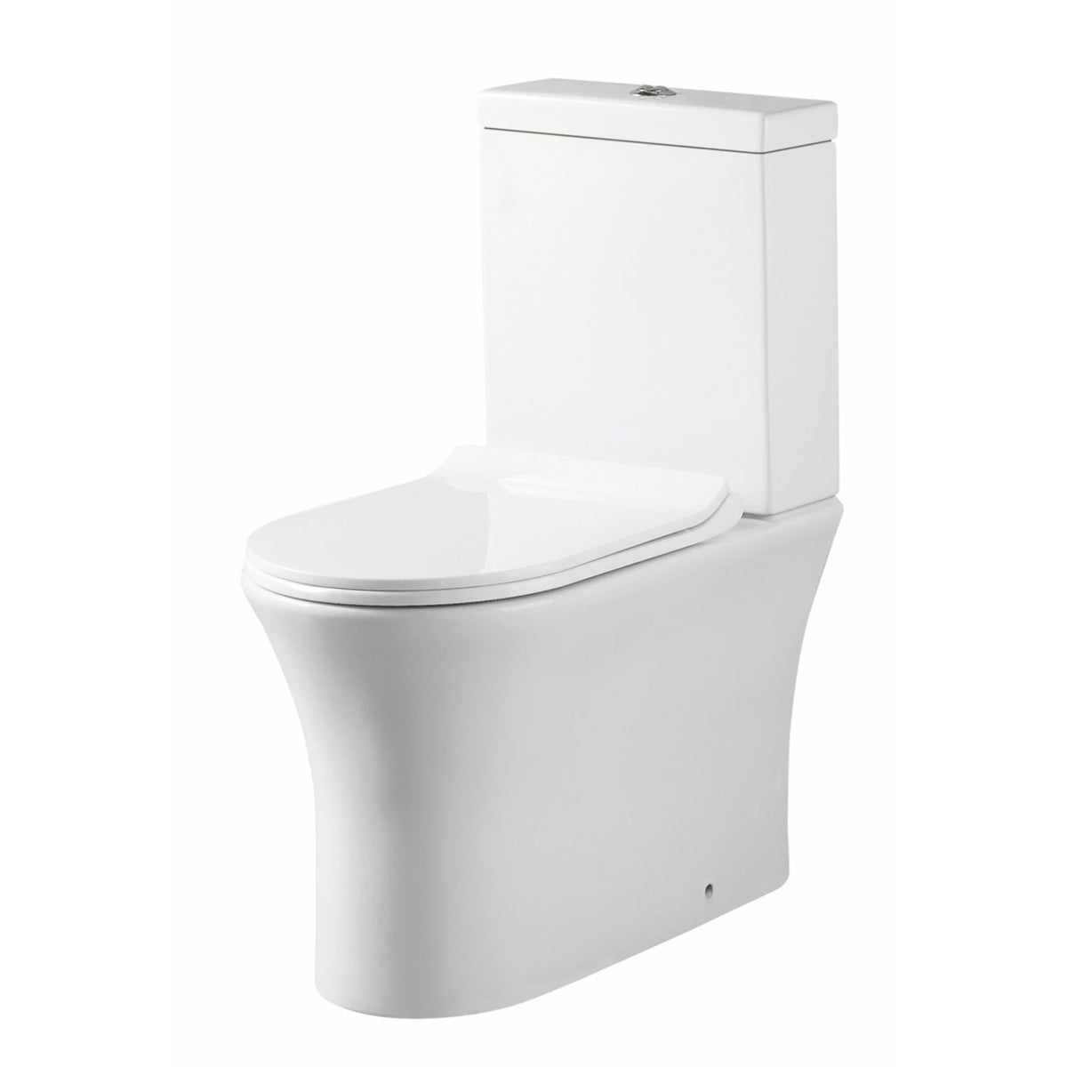 Ferrara Comfort Height Closed Back Toilet - Pan, Cistern & Seat