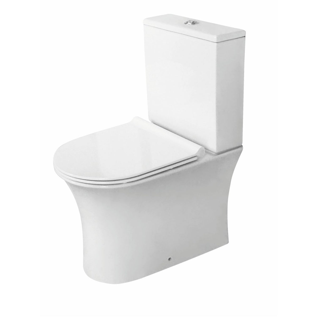 Ferrara Closed Back Toilet - Pan, Cistern & Seat