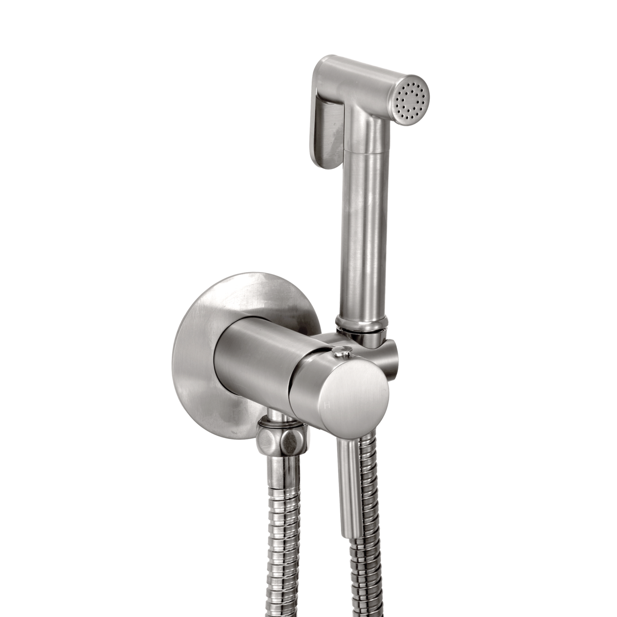 Lleida Integrated Douche Valve - Brushed Nickel