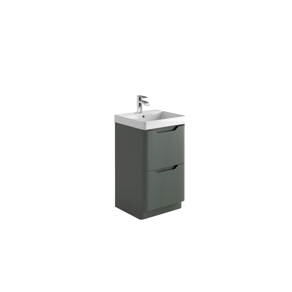 Ivrea 500 Floorstanding Vanity Unit - Anthracite