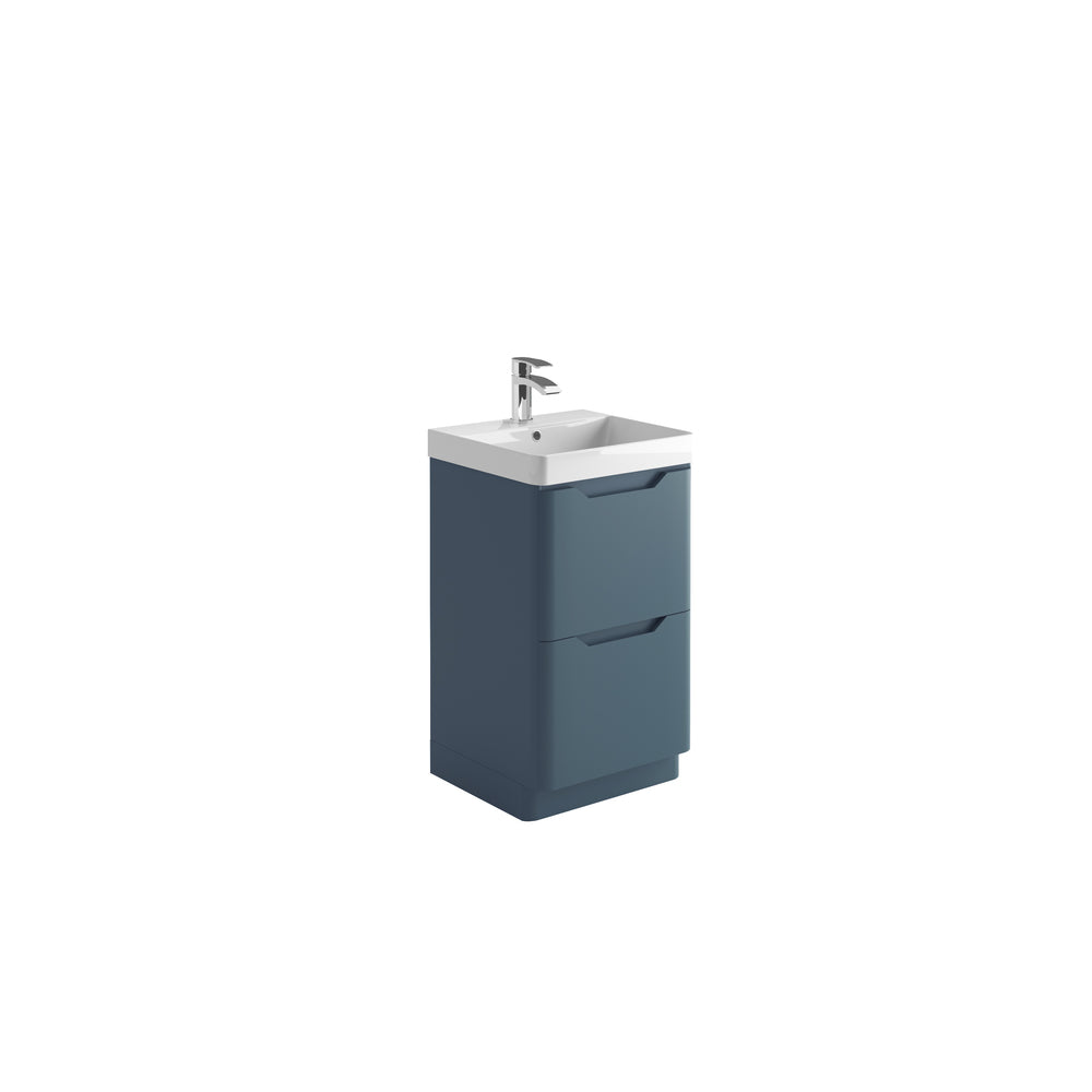 Ivrea 500 Floorstanding Vanity Unit - Blue