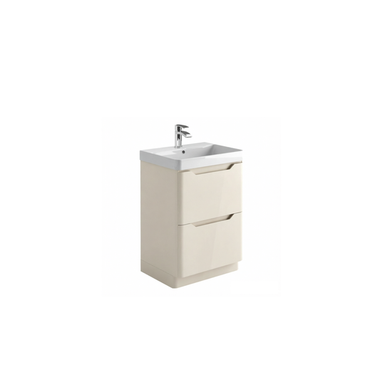 Ivrea 600 Floorstanding Vanity Unit - Stone