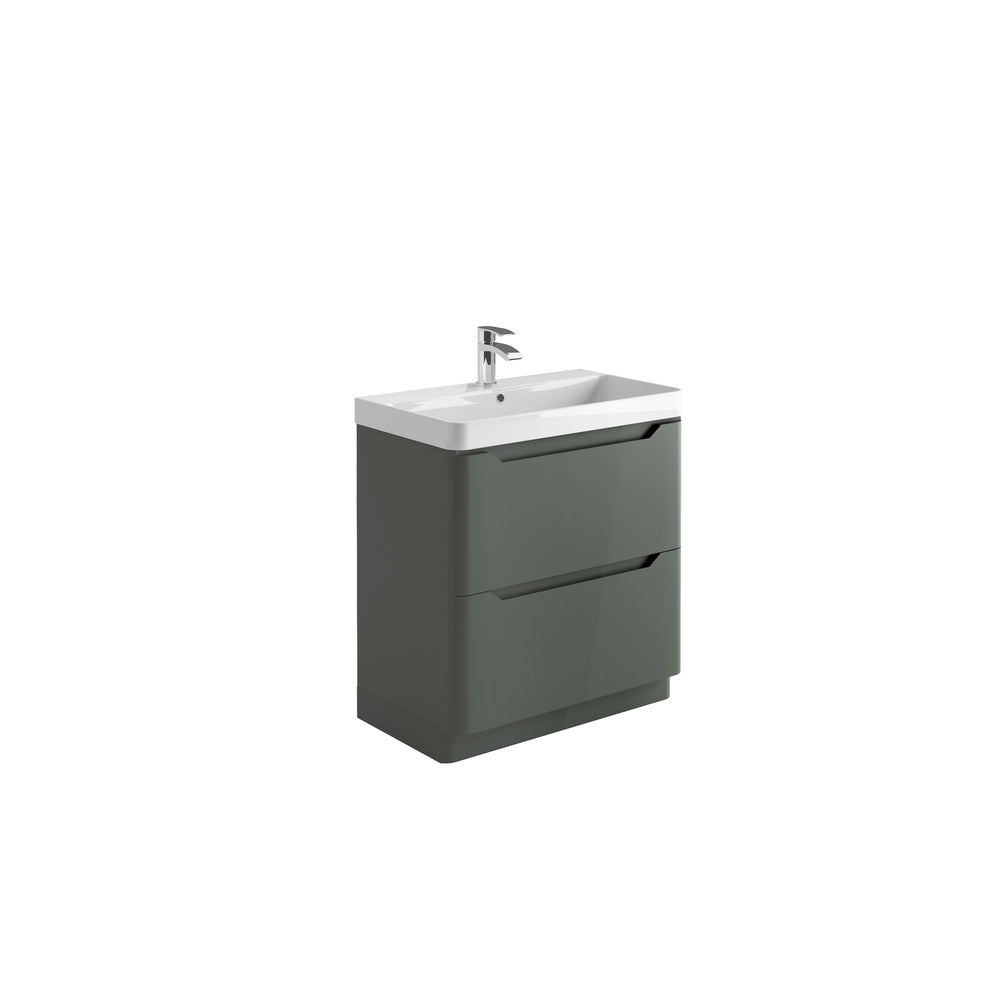 Ivrea 800 Floorstanding Vanity Unit - Anthracite