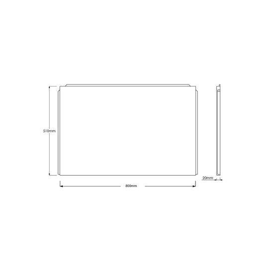 800mm Waterproof End Panel