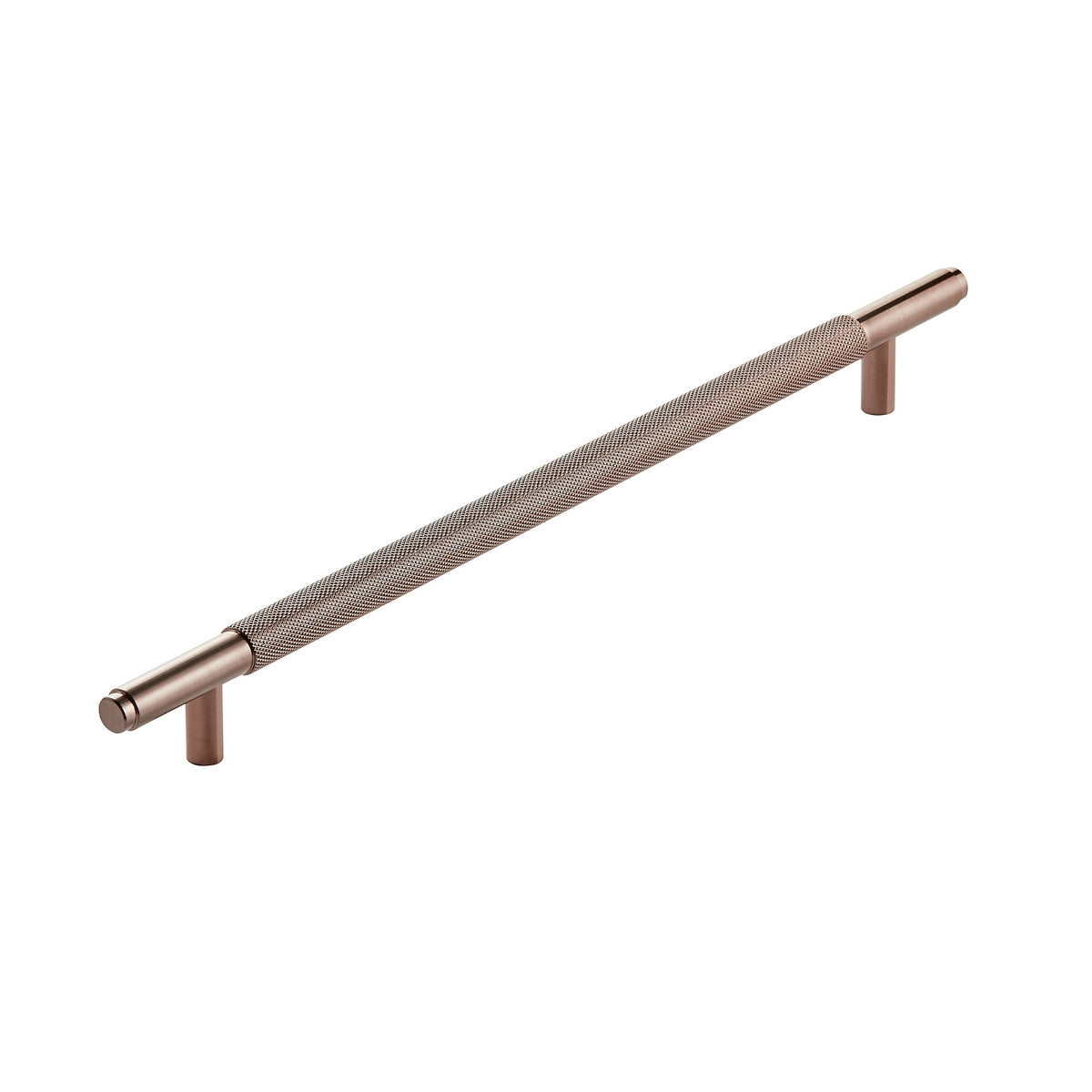 Orbetello 400mm Knurled Handle - Brushed Bronze