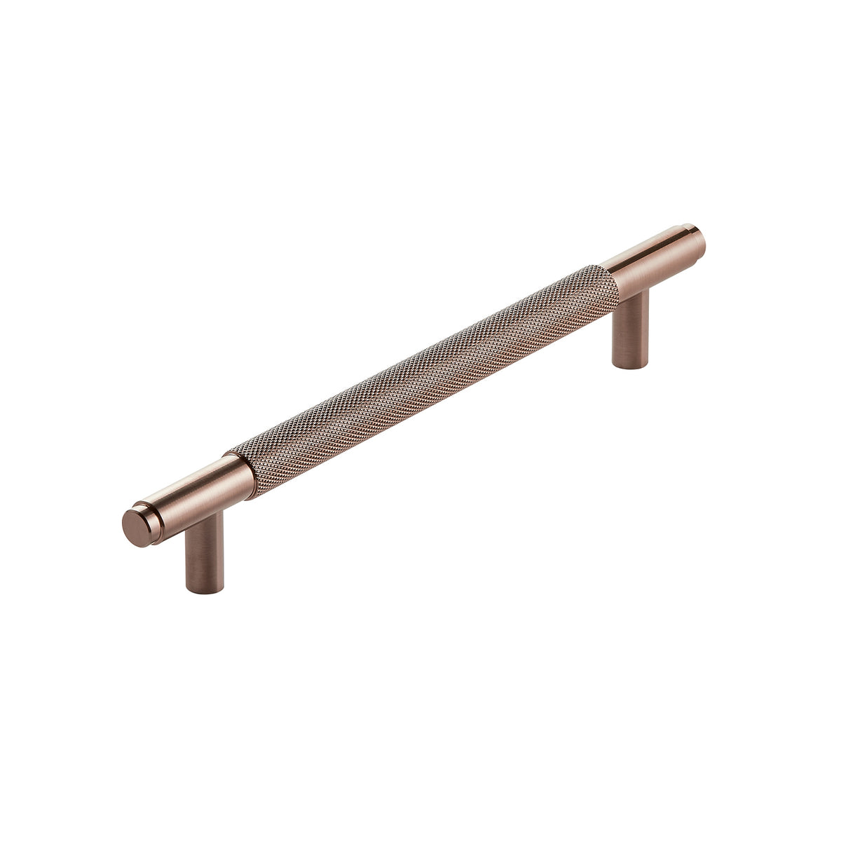 Orbetello 250mm Knurled Handle - Brushed Bronze