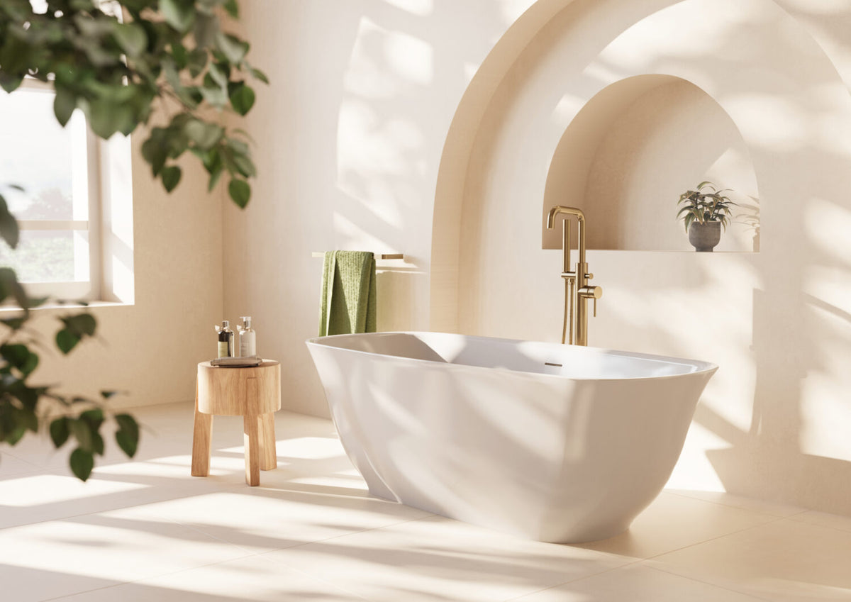 Ravello Freestanding Bath - in situ 2