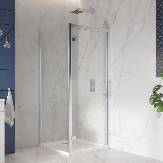 Nardo Shower Enclosure Extension Profile - in situ