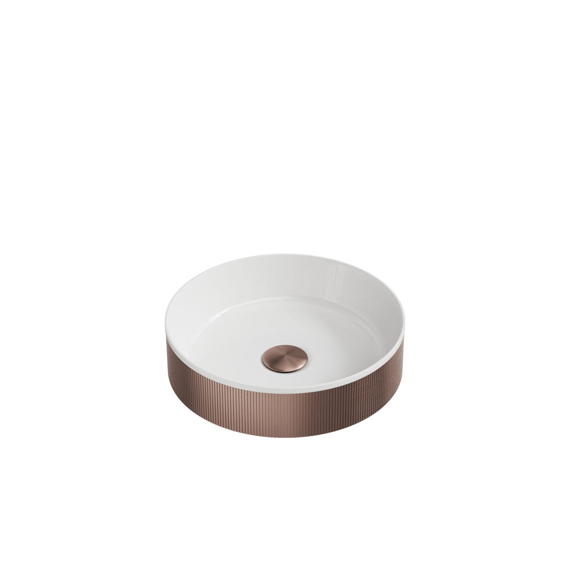 Milo Counter top Vessel Basin - Brushed Bronze