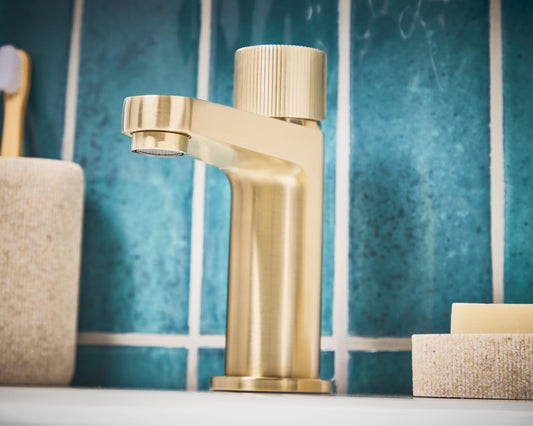 Milo Basin Mixer - Brushed Bronze