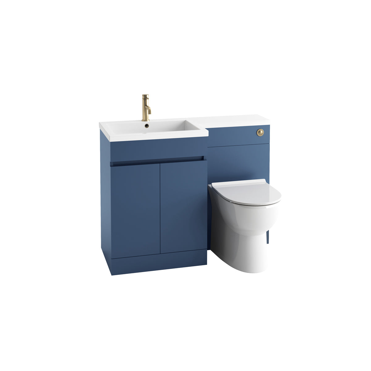Sanremo L-Shaped 1100 WC Unit - Blue