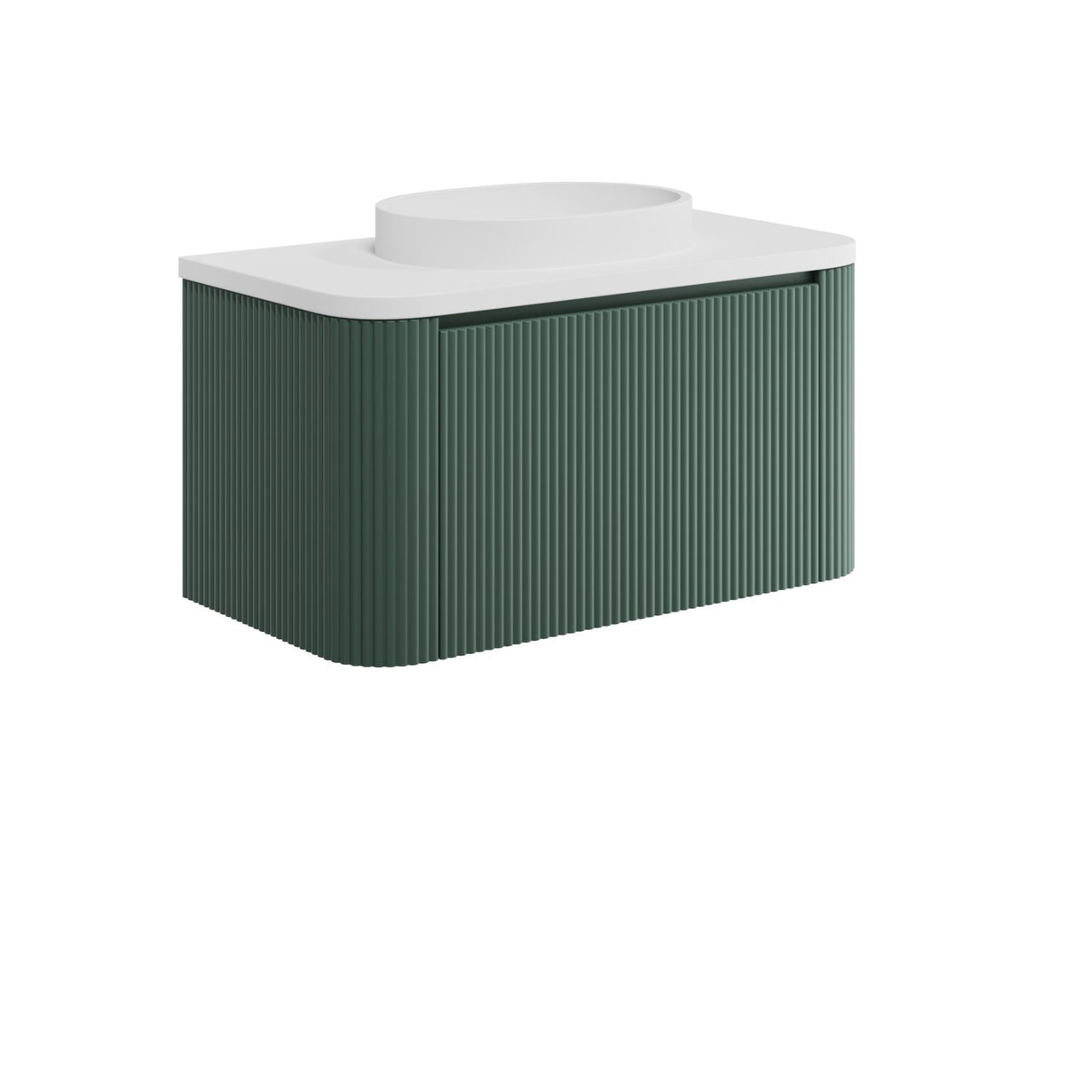 Saluzzo 900 Vanity Unit & Basin - Reed Green