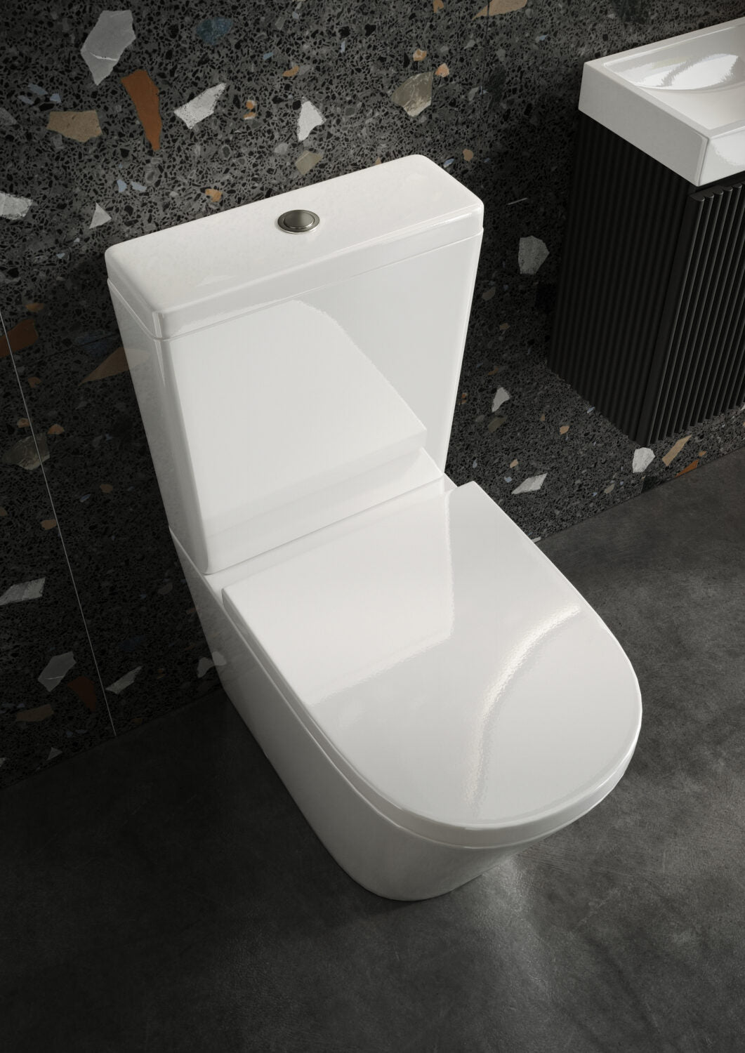 Novara Complete Toilet - Pan, Seat & Cistern