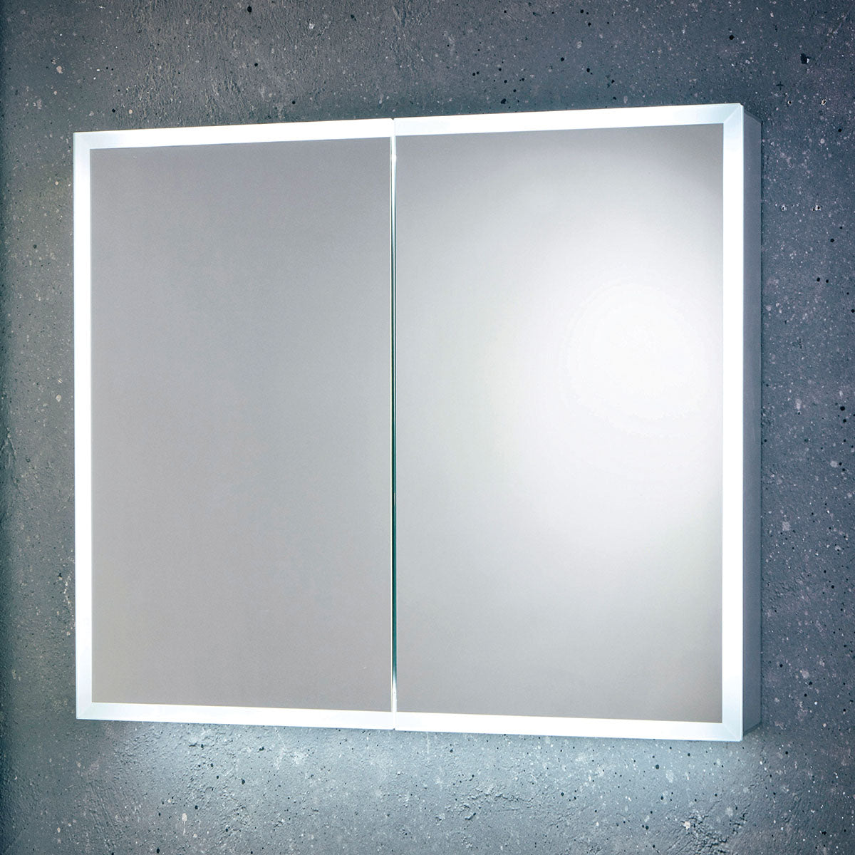 Bellagio LED Mirror Cabinet - 600x700mm