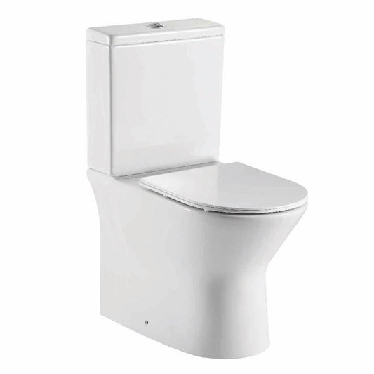 Bari Complete Toilet - Pan, Cistern & Seat