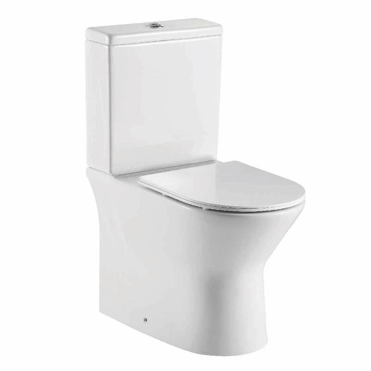 Lecce Closed Back Toilet - Pan, Cistern & Seat