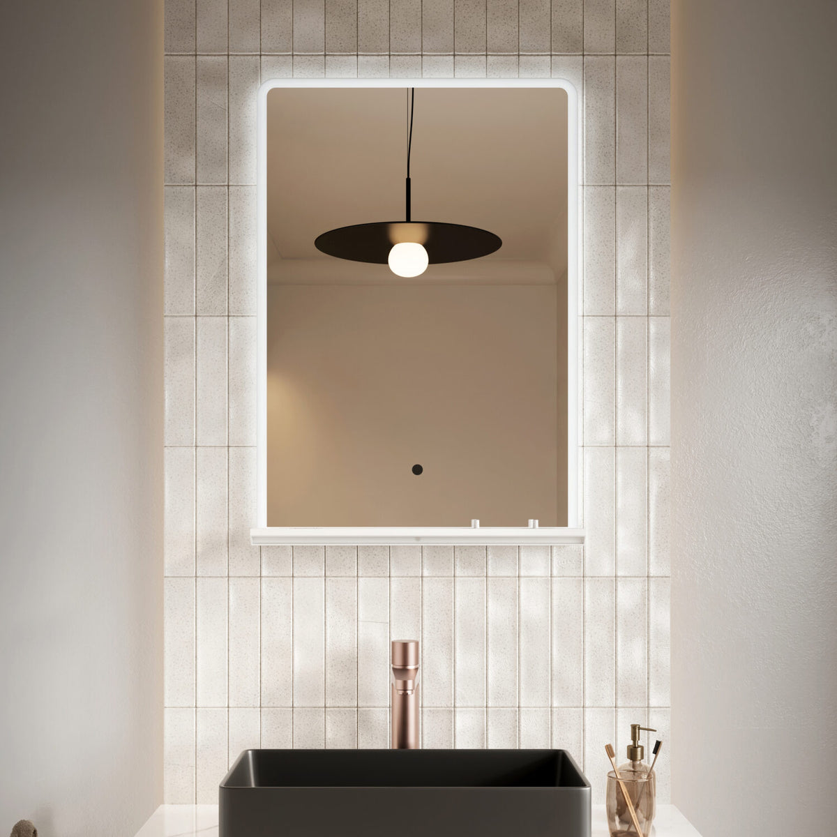 Volterra Wireless Charging LED Mirror
