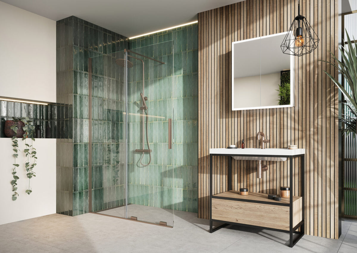 Pescara Sliding Wetroom Door lifestyle