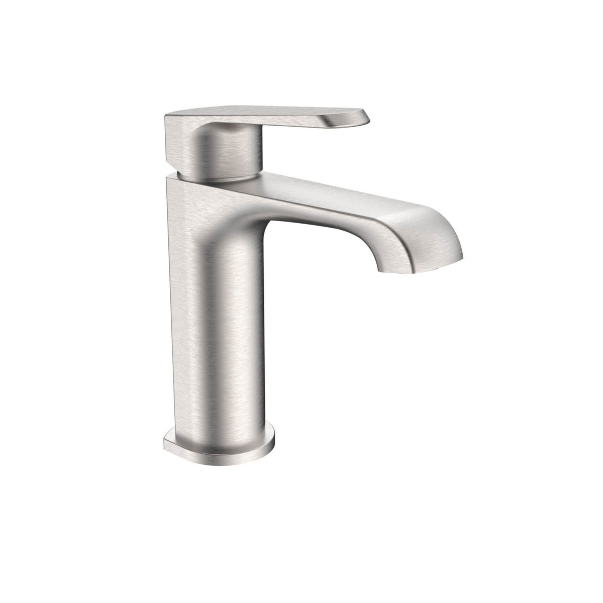 Udine Basin Mono Mixer (No Waste) - Brushed Nickel