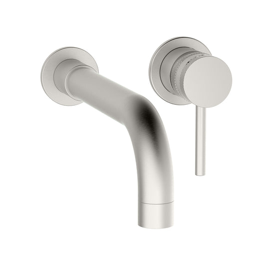 Pinnacle Wall Mounted Basin Filler - Brushed Nickel
