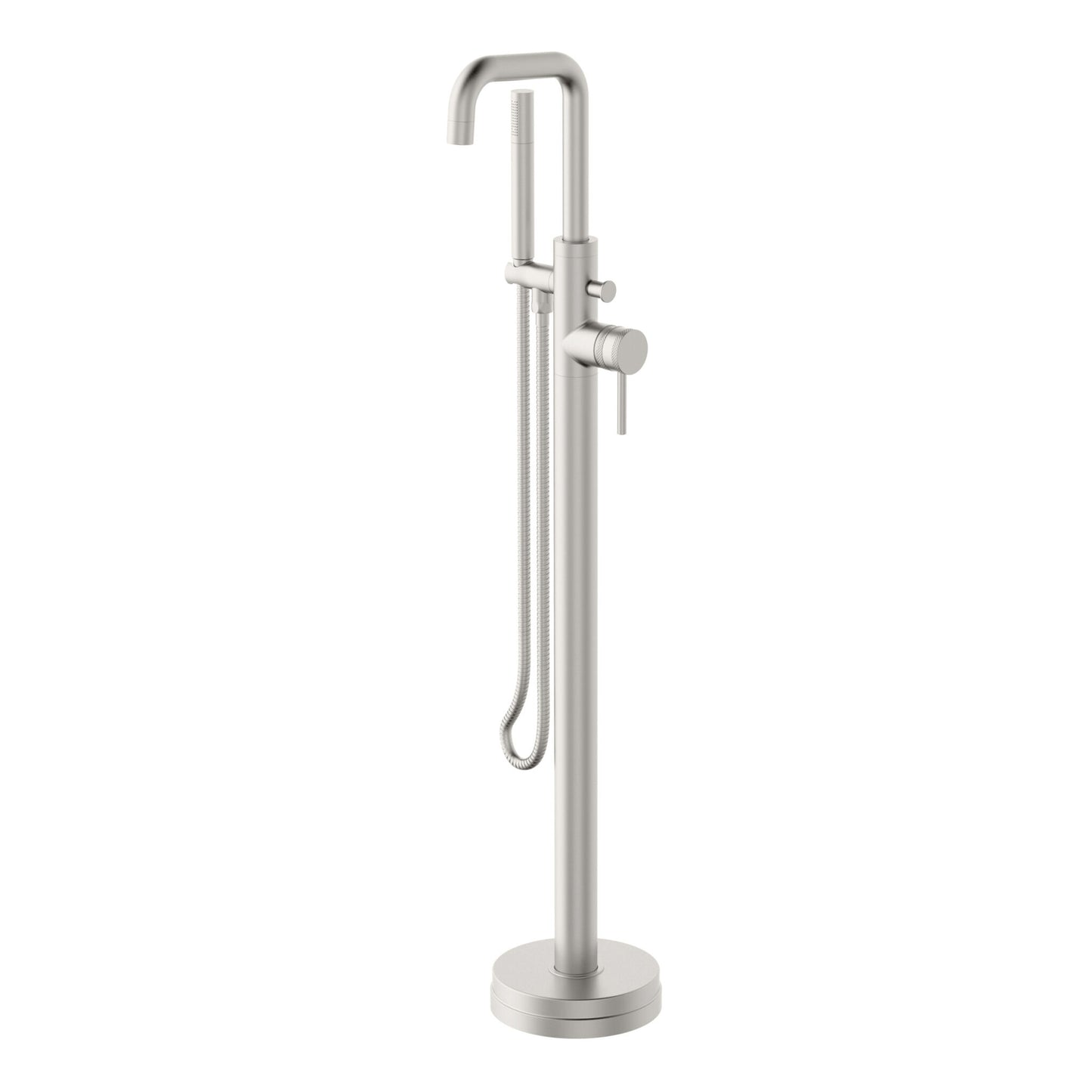 Pinnacle Freestanding Bath Mixer - Brushed Nickel
