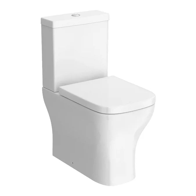 Pisa Back to Wall Toilet - Pan, Seat & Cistern