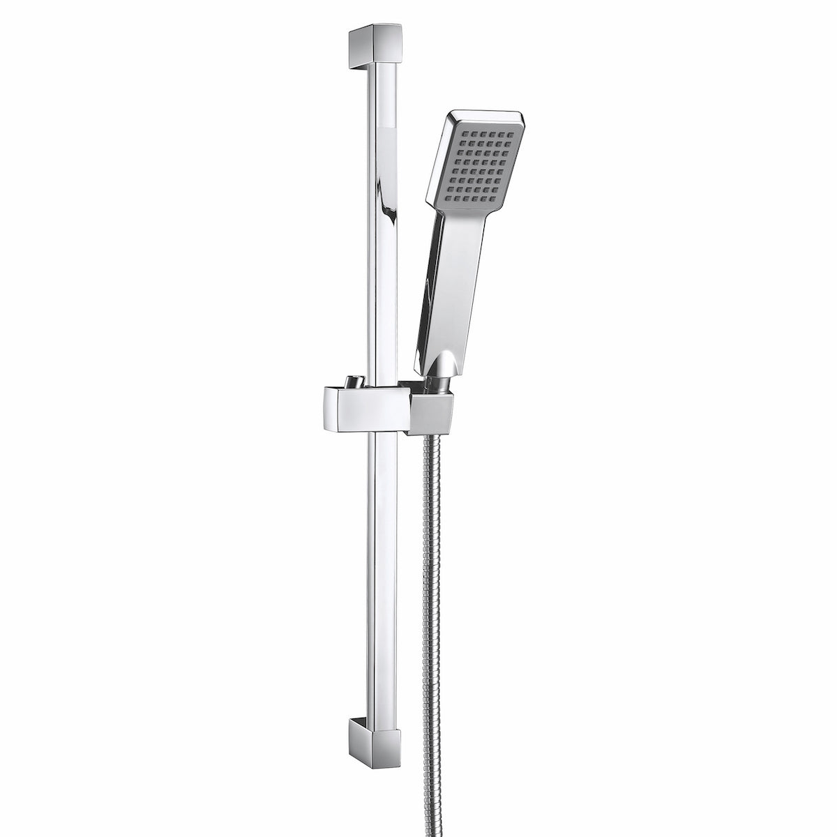 Savona Square Slide Rail Kit with Paddle Handset