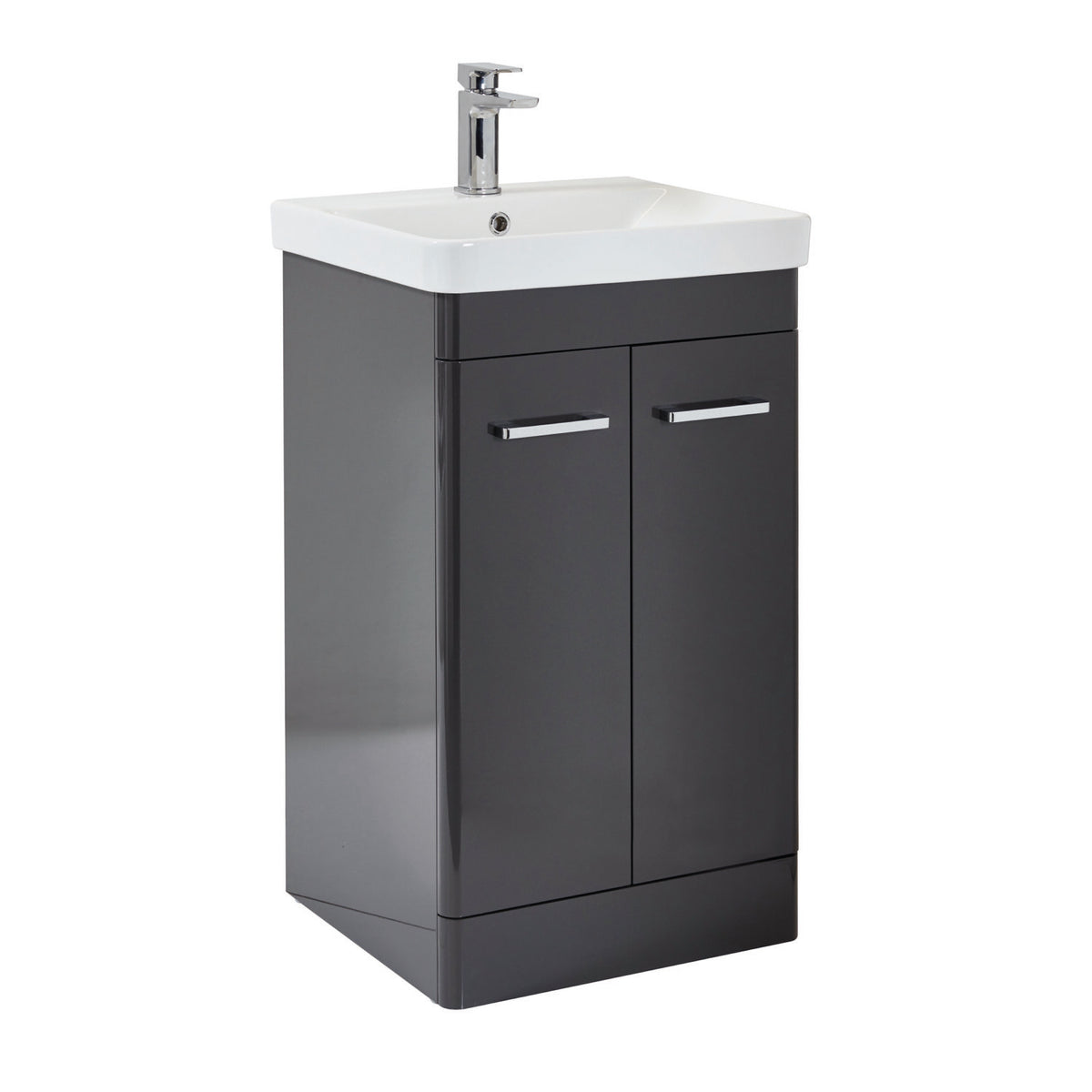 Ceva 600 Floorstanding Vanity Unit - Wolf Grey
