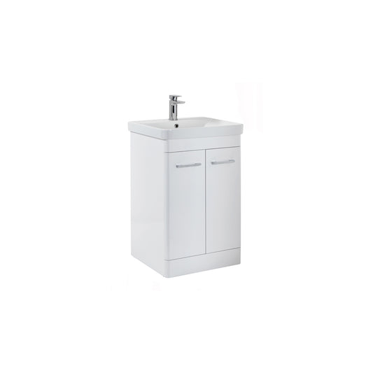 Ceva 600 Floorstanding Vanity Unit - Gloss White