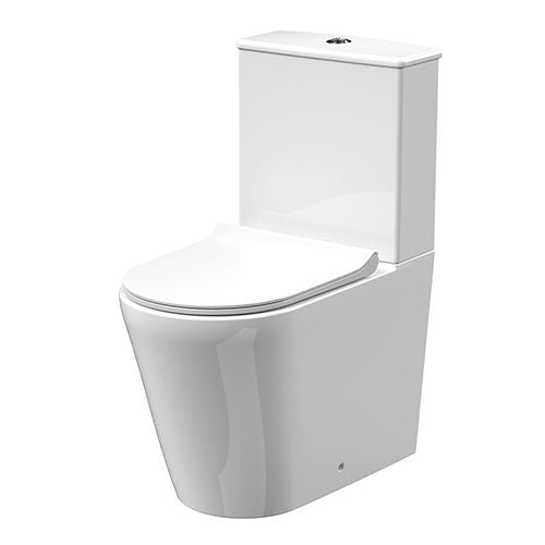 Costa D-shaped Back to Wall Toilet & Soft Close Seat