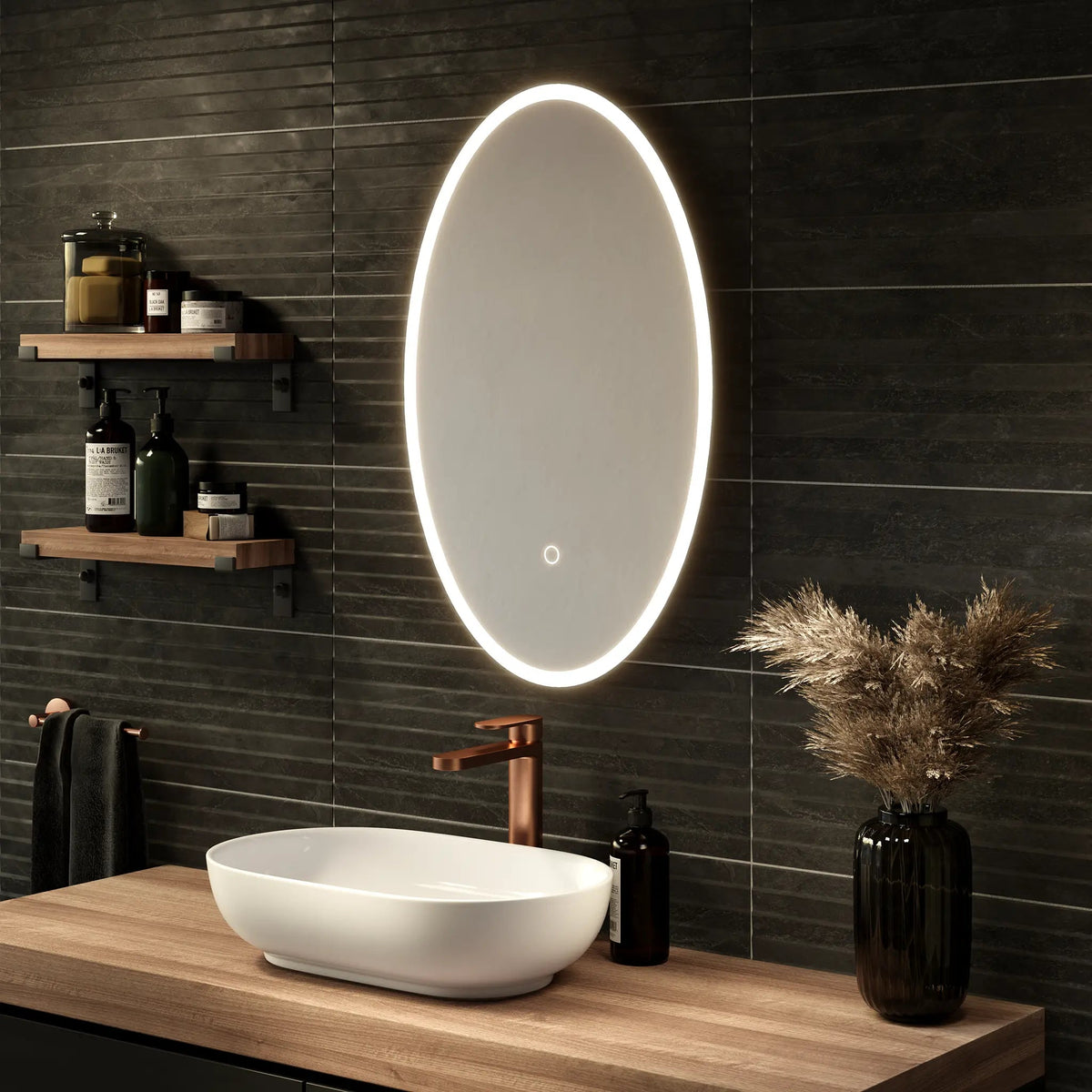Bella Illuminated Mirror - lifestyle