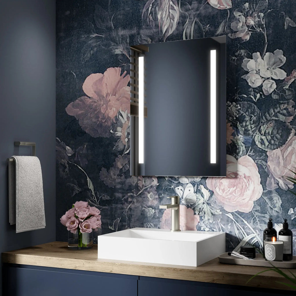 Sofia Illuminated Mirror - lifestyle
