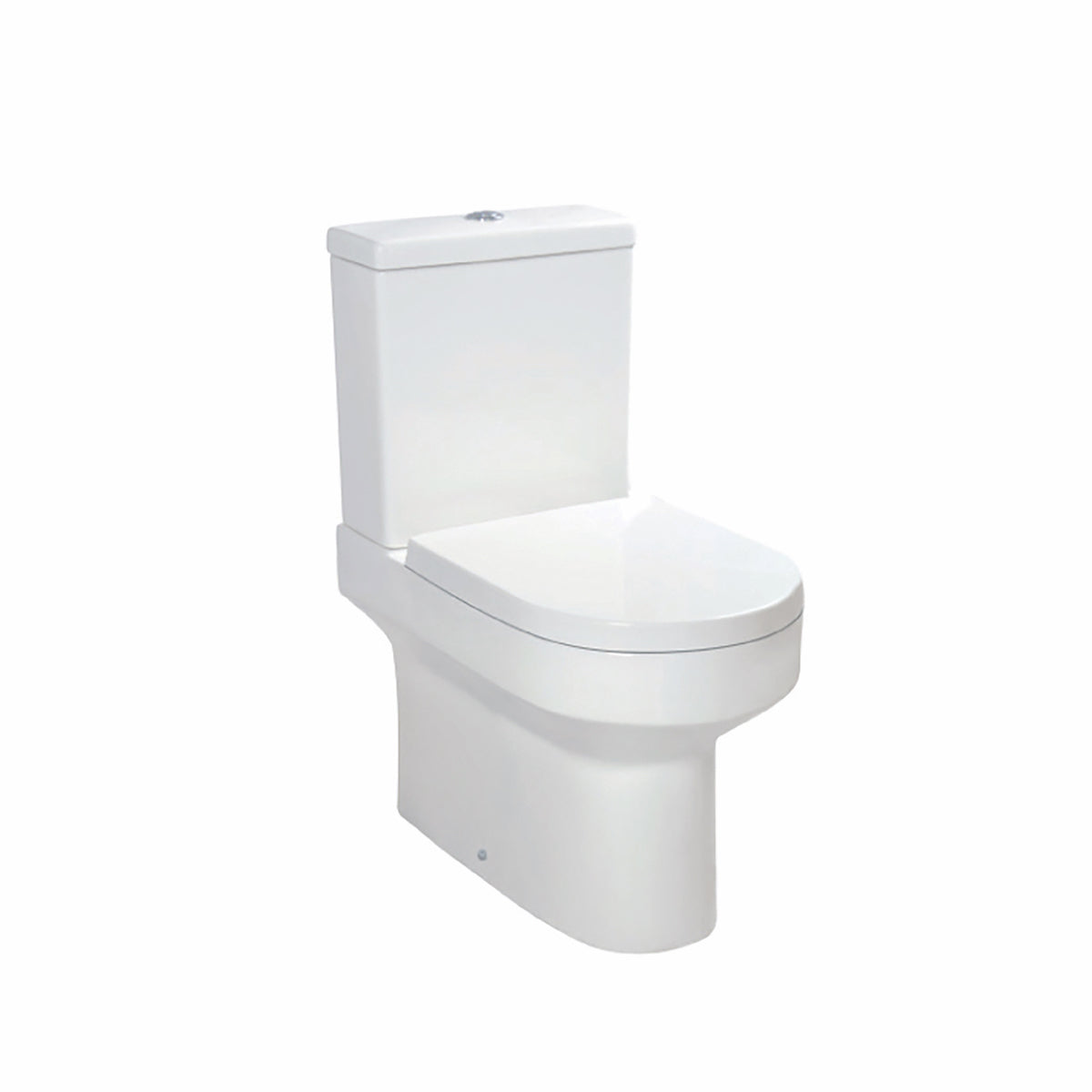 Udine Back to Wall Toilet - Pan, Cistern & Wrapover Seat
