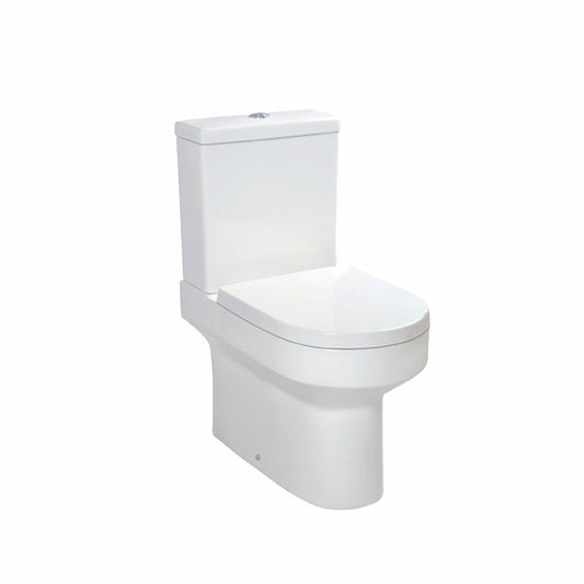 Udine Back to Wall Toilet - Pan, Cistern & Wrapover Seat
