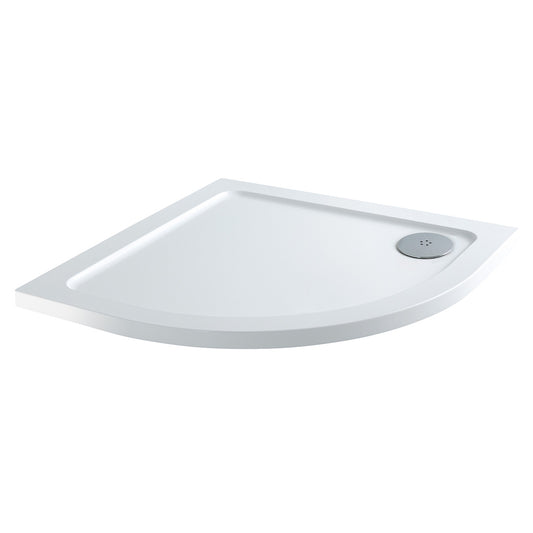 Lignano White Shower Tray - Quadrant