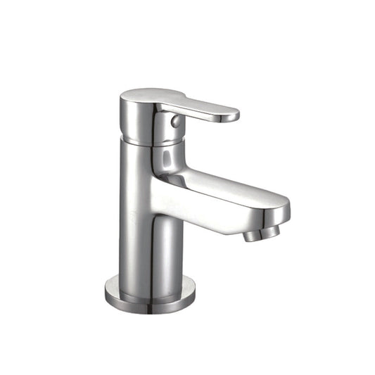 Cortona Mono Basin Mixer with Push Waste
