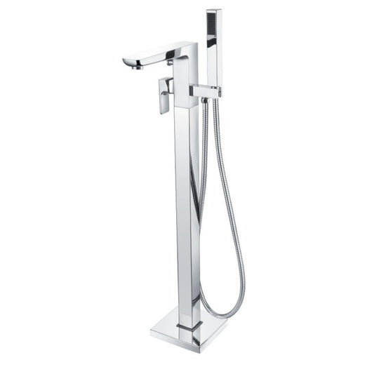 Lorenzo Freestanding Bath Mixer - Chrome