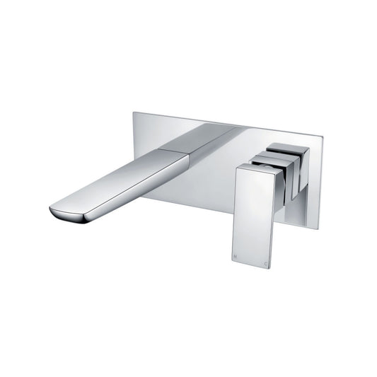Lorenzo Wall Mounted Basin mixer - Chrome