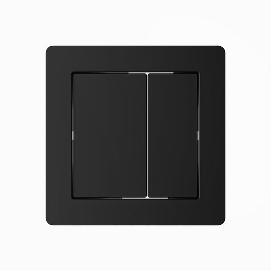 Trust Fit Square Concealed Flush Button - Black