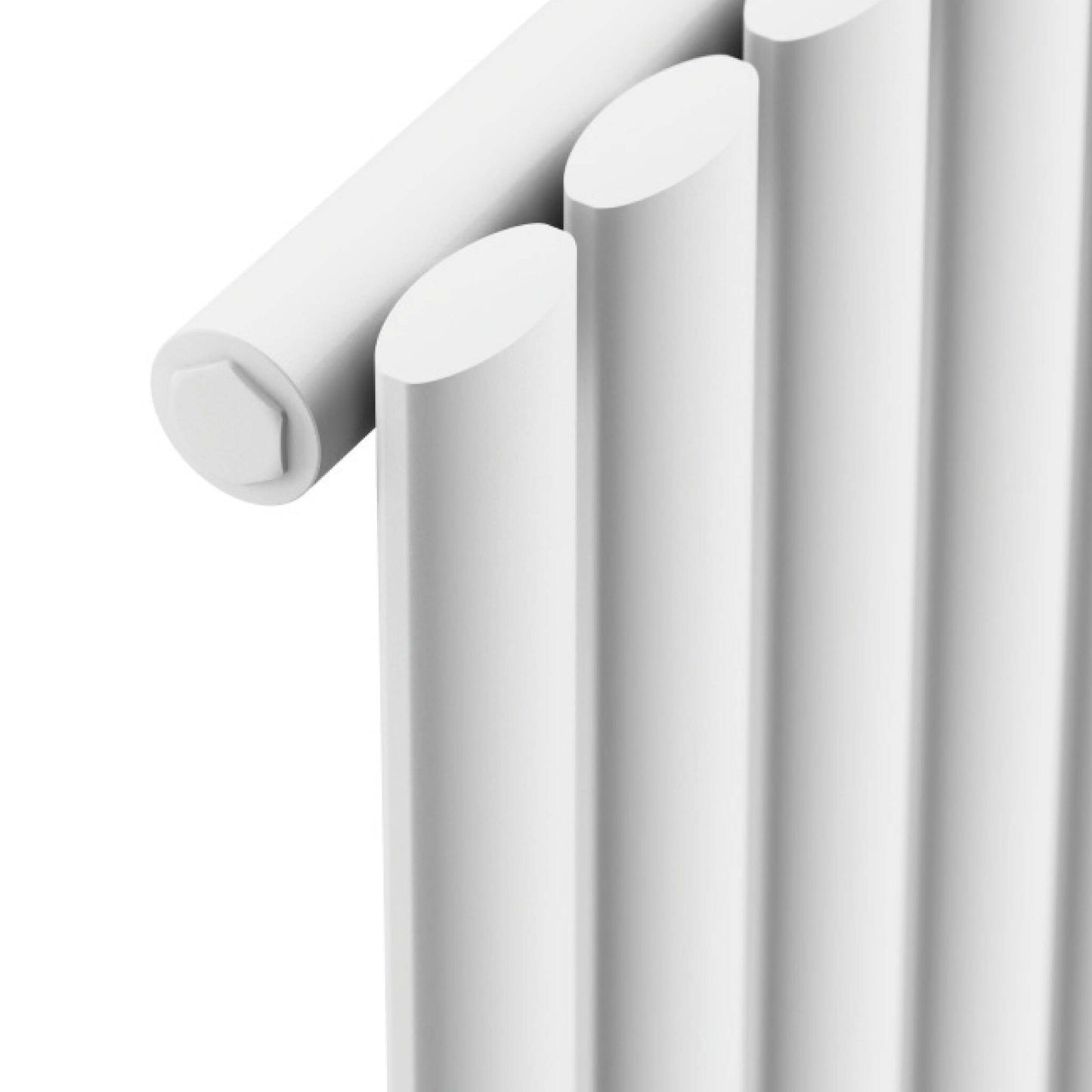 Aspect 590x600mm Designer Radiator Single - White