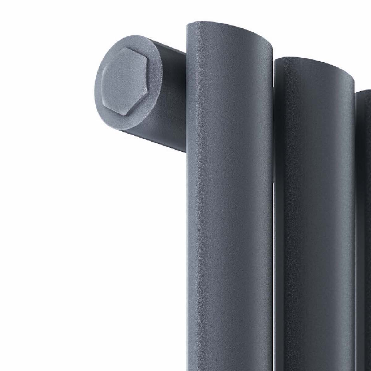 Aspect 413x600mm Designer Radiator Single - Anthracite