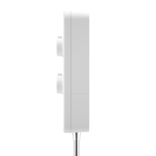 Aqualisa E2 APL Elect Shwr 3 Mode Handset 10.5kW Mulltifit White