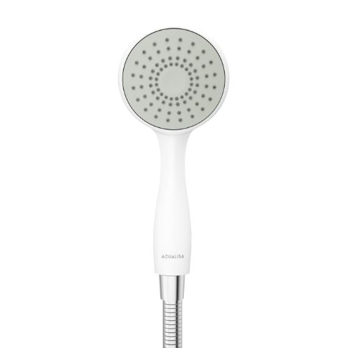 Aqualisa E2 APL Elect Shwr 3 Mode Handset 10.5kW Mulltifit White