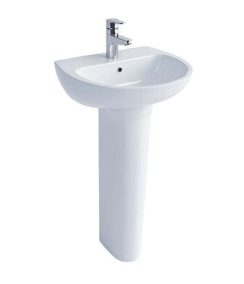 Lecico Atlas 450mm Basin & Pedestal