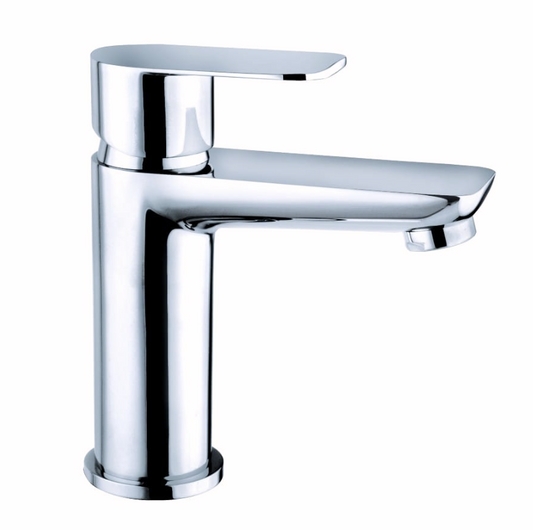 Torino Basin Mixer & Waste - Chrome