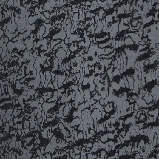 1m PVC Wall Panel - Black frost Gloss